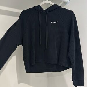 Like New Nike Crop Top Hooded Sweatshirt